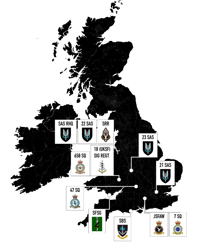 UKSF Tactical Map